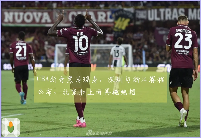 CBA新晋黑马现身，深圳与浙江赛程公布，北京和上海再施绝招
